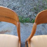Baumann sleigh chairs, set of 8
