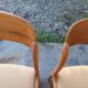 Baumann sleigh chairs, set of 8