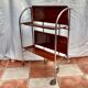 Folding dessert table with castors