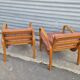 Paire de fauteuils tchèque 1940 circa