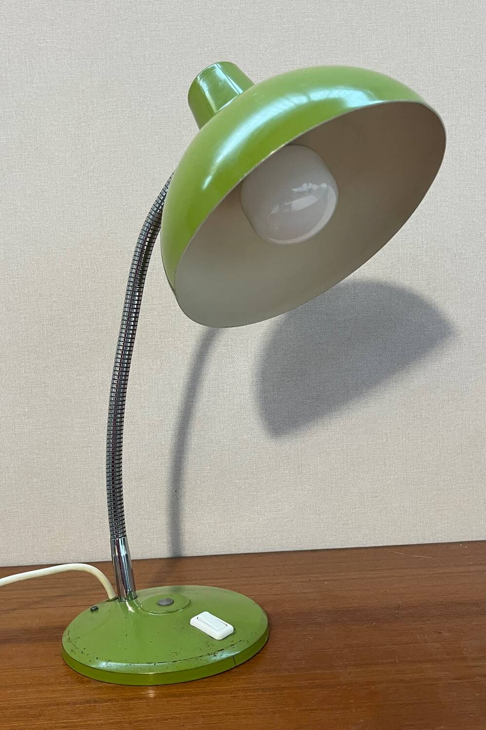 Lampe metal vintage année 70