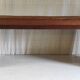 Art Deco design bench in wood and fabric - 1930s/40s