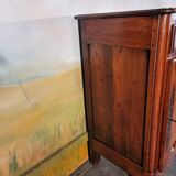 Large Louis XV style jam maker in cherry wood