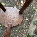 Free-form tripod stool