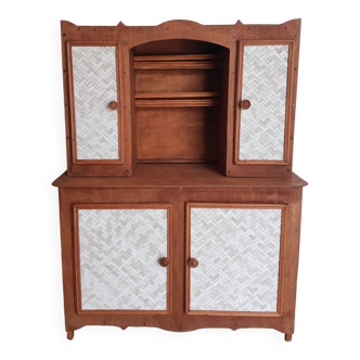 Kitchen cabinet for wooden doll