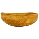 Swedish folk art, unique wooden bowl from the 19th century.