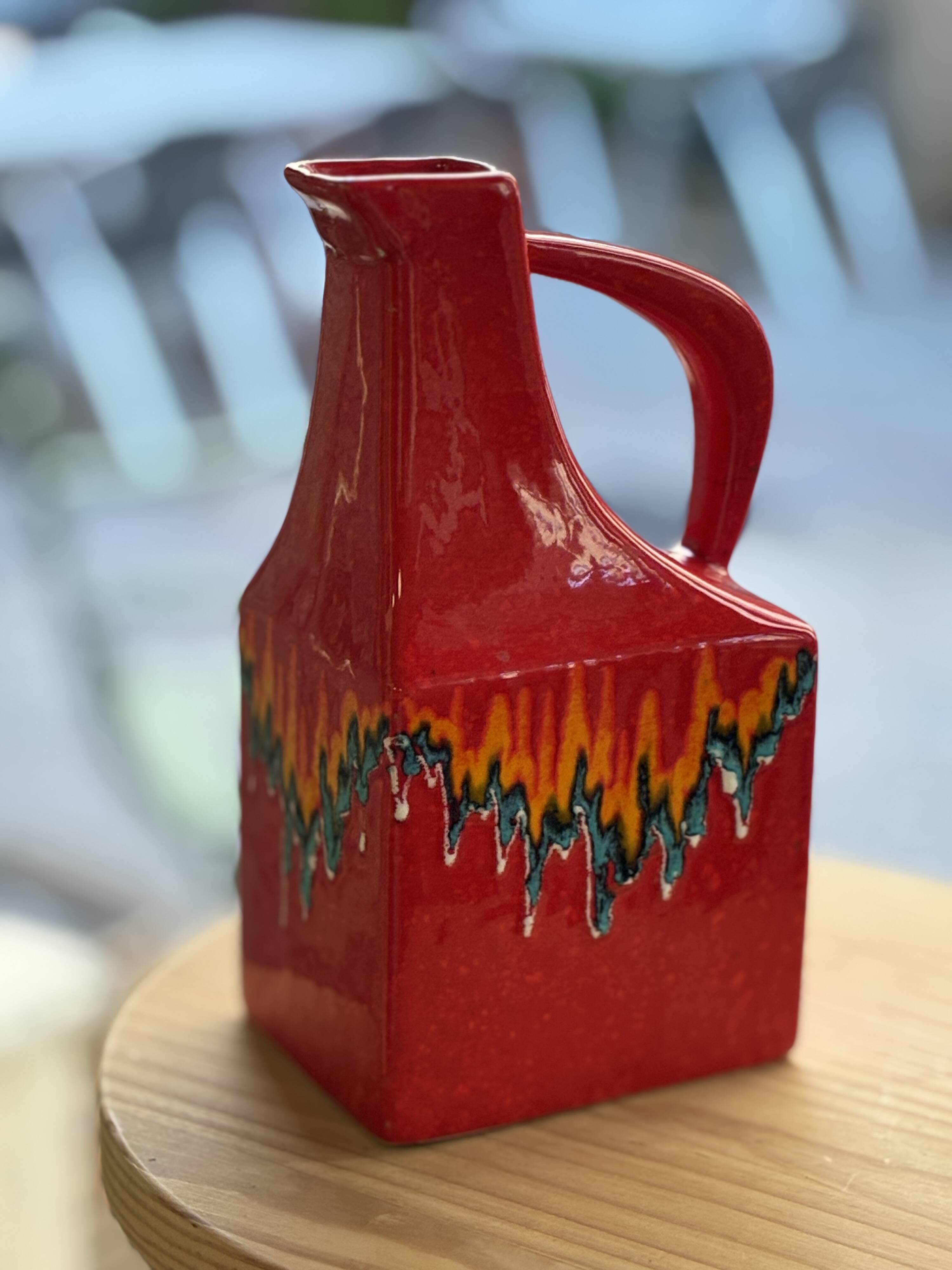 Vase émaillé