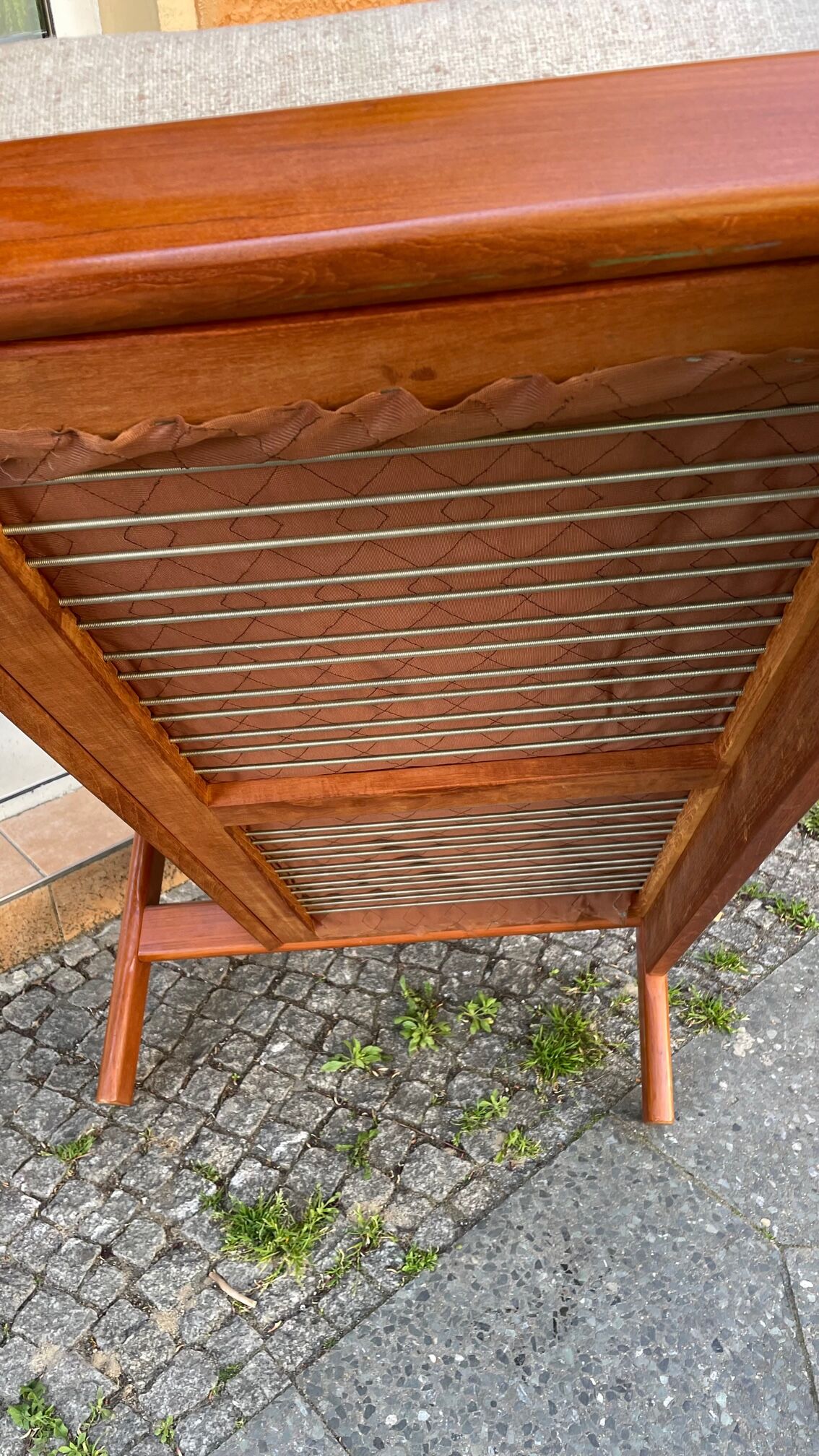 Scandinavian teak sofa from the 60s 70s vintage Danish design