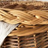 Storage chest, woven wicker basket