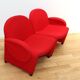 Pair of Confidenta armchairs, Sitland