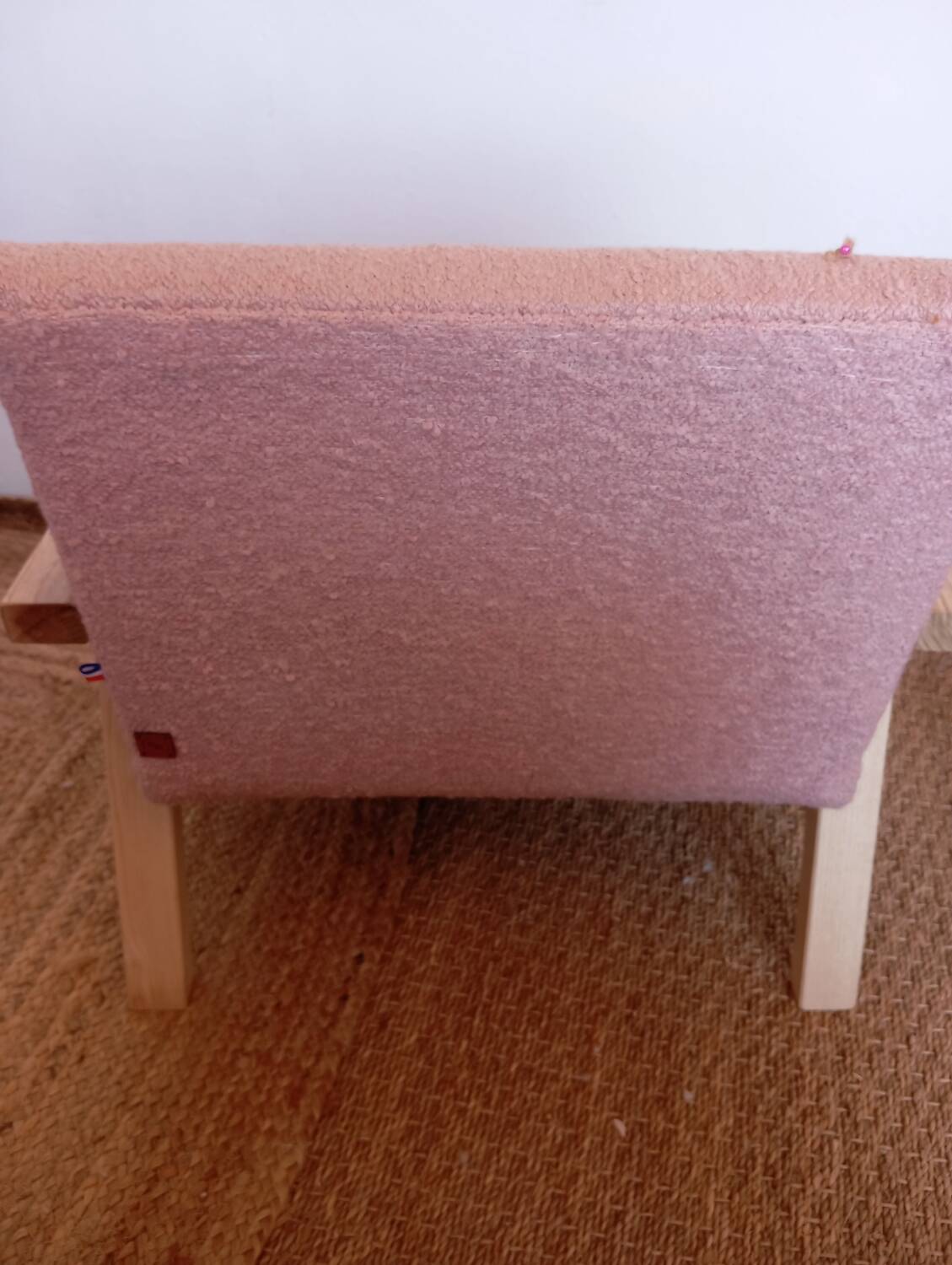 Scandinavian handcrafted children's armchair