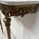 Console de style Louis XVI en bronze ciselé XX siècle