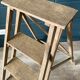 Stepladder decorated in old oak