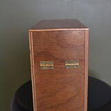 Boite à fiches en bois