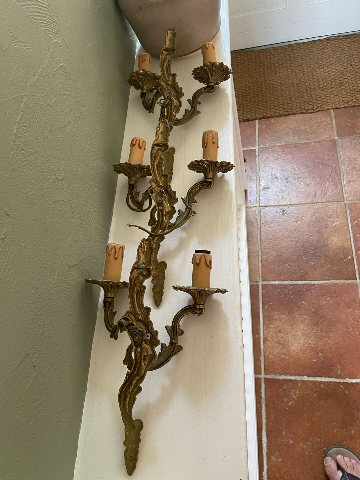 Napoleon style wall lights