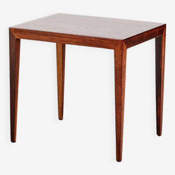 Table d'appoint vintage en palissandre par Severin Hansen pour Haslev Møbelsnedkeri, Danemark 1960