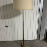 Brass floor lamp