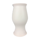 Vintage 1970 Franco Pozzi white ceramic vase