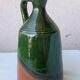 Glazed terracotta jug