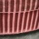 1950s Danish Modern Sculptural Velvet Lounge Armchair