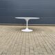 Table à manger ronde originale Knoll Tulip (137cm) Carrara