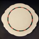 Old round presentation dish