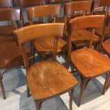 Set of 14 bistro chairs