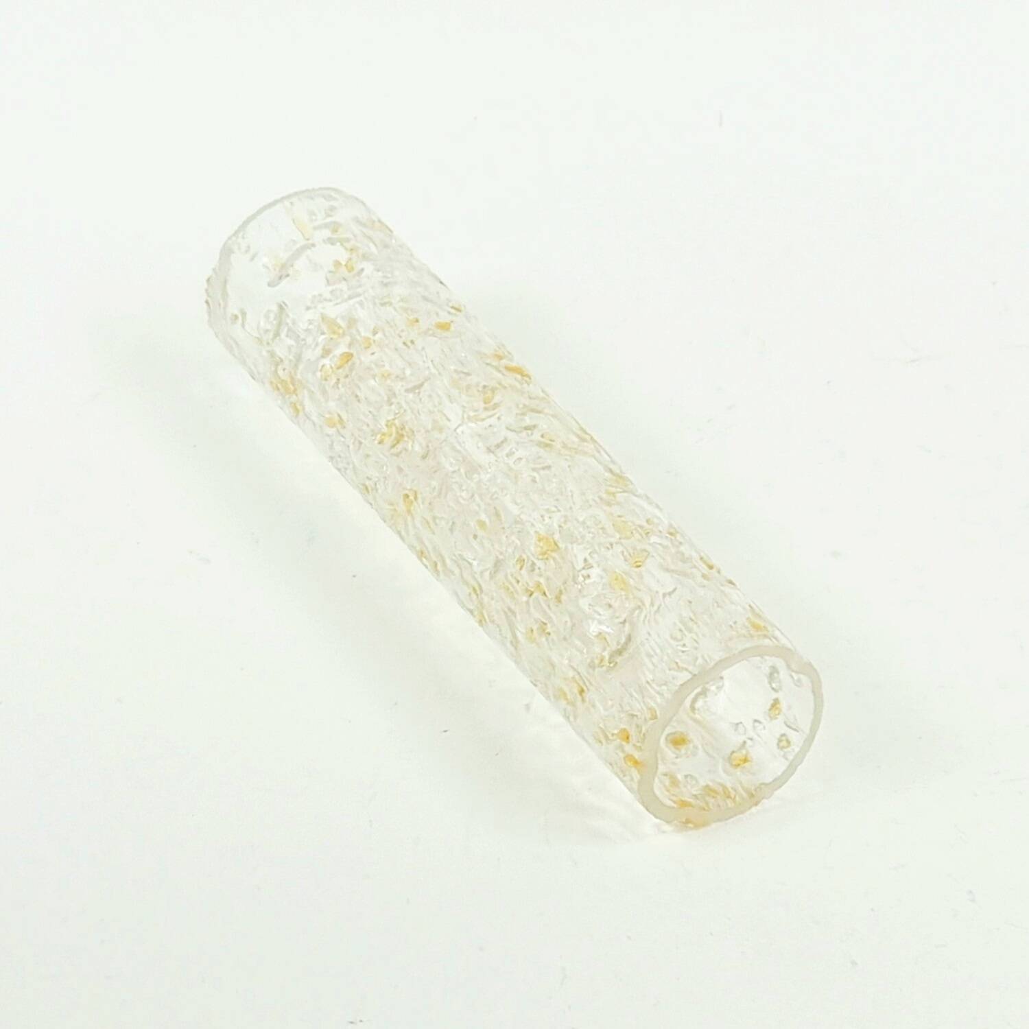Mid-Century Ice Glass Wall Light from Doria Leuchten, Germany, 1960s