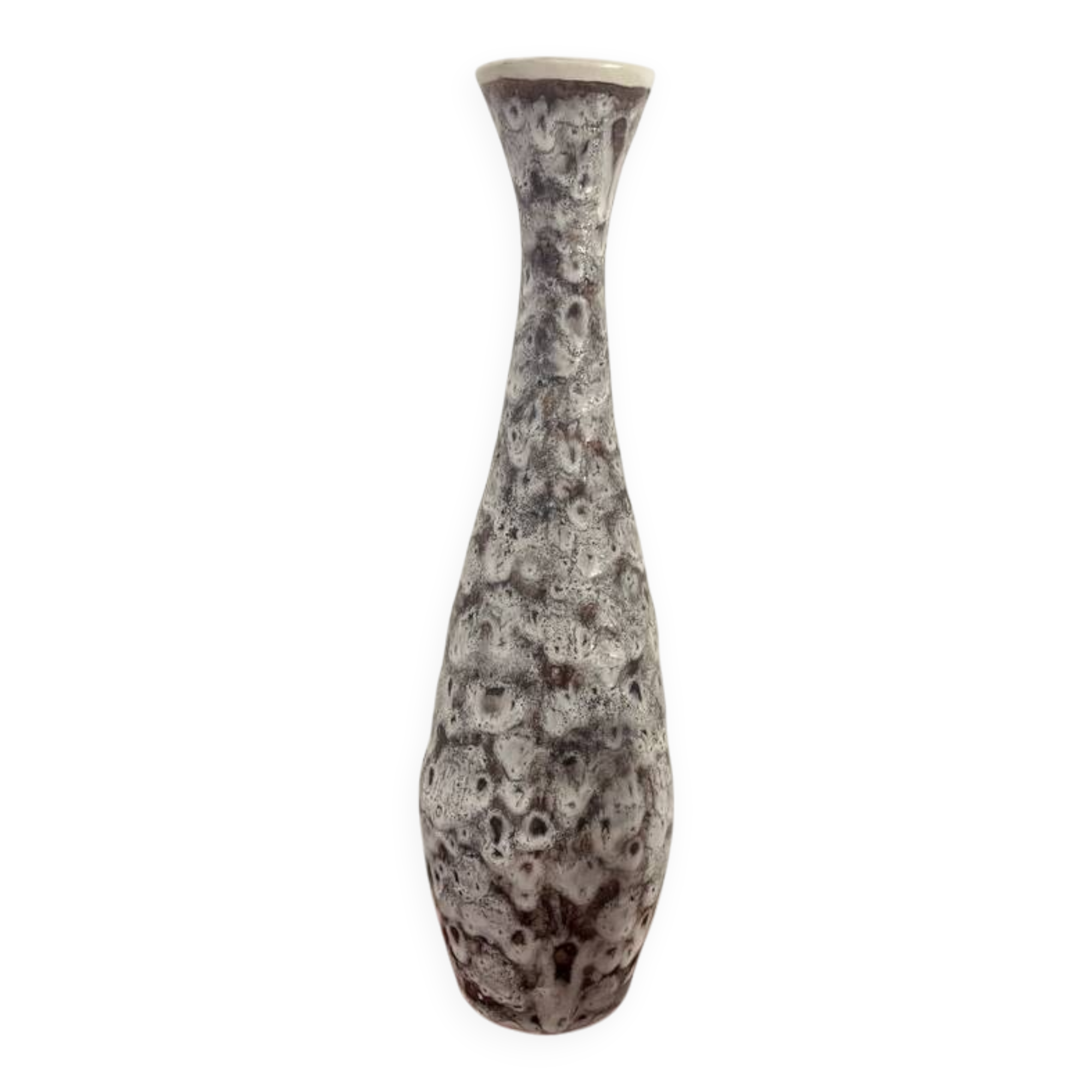 Very large Vallauris glazed ceramic vase