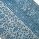 2x5 Blue Small Size Vintage Runner Rug, 61x134Cm