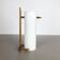 Teak and Glass Wall Sconces Light by Uno & Östen Kristiansson for Luxus, Sweden