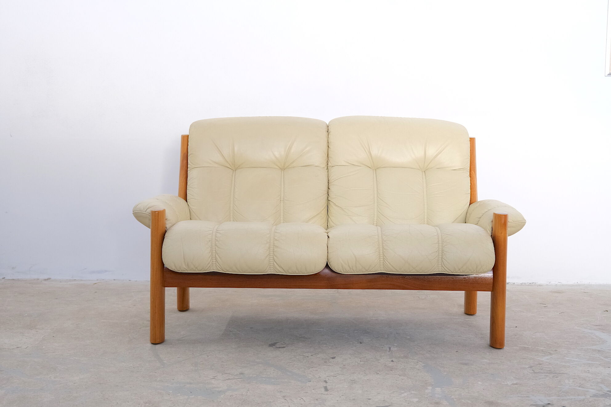 Leather Living Room Set model Montana by Ekornes, 1970's