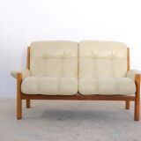 Leather Living Room Set model Montana by Ekornes, 1970's