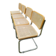 4 new Breuer cane chairs
