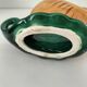 Pair of snail-shaped bowls and their leaf-shaped saucers – 1950s-1960s