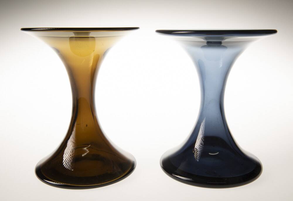 Pair of Havana tulip vases by Holmegaard