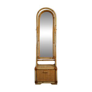 Miroir psyché osier