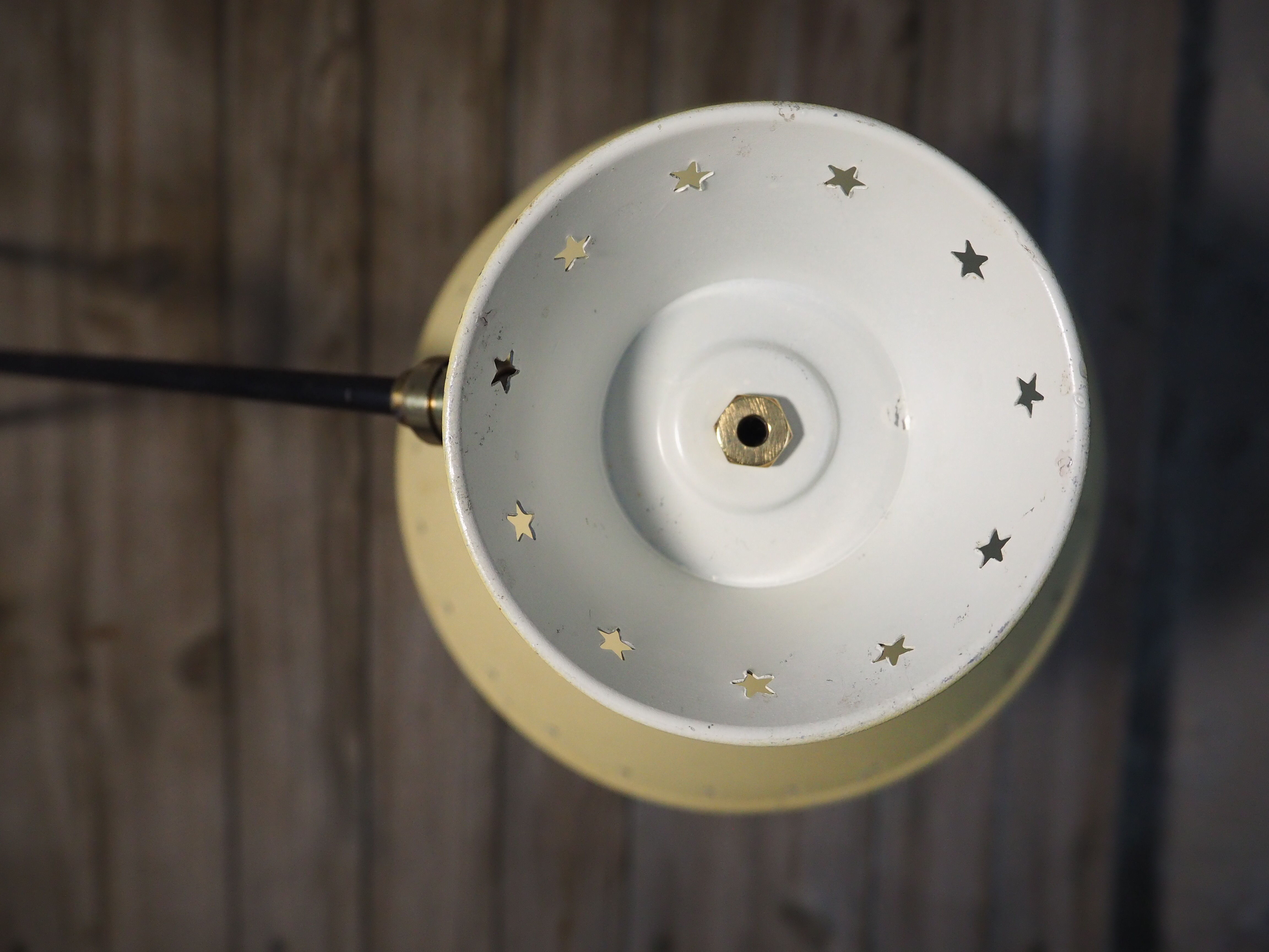 Diabolo articulated wall lamp by designer René Mathieu