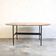 Marble and steel coffee table