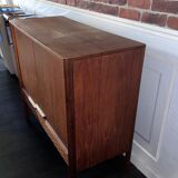 Buffet haut vintage en teck 1960