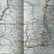 Original map of Zambezi and Congo 53x37cm 1905