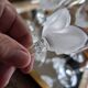 6 crystal stem glasses from Cristal d’Arques Folia – 1970s-1980s