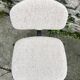 Paire de chaises tweed Strafor 1970