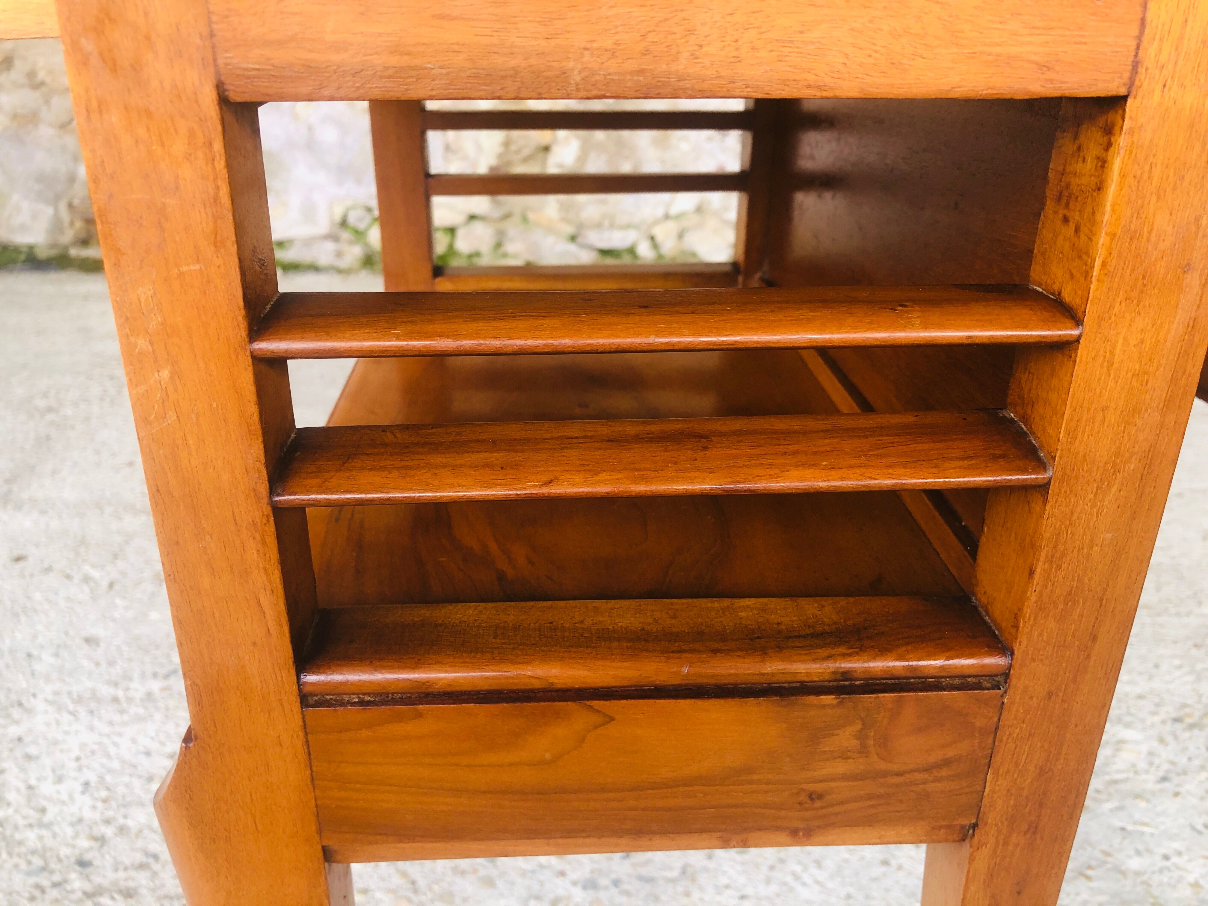 Pair of Italian bedsides, Art deco 50s