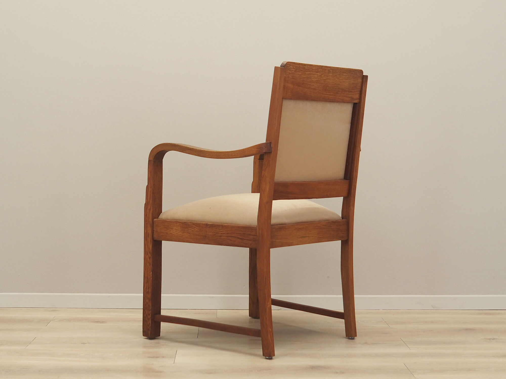 Fauteuil en chêne, Art Déco, années 1950, production: Danemark