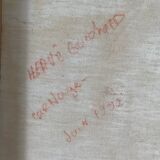 Signed abstract painting from 1992