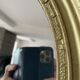 Ancien miroir doré