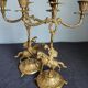 Set of two vintage jumper candlesticks
