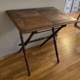 Small old wooden table