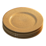4 vintage dessert plates